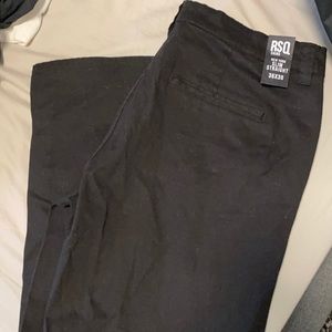RSQ Slim Straight Chino Pants Men 36 30 NWT